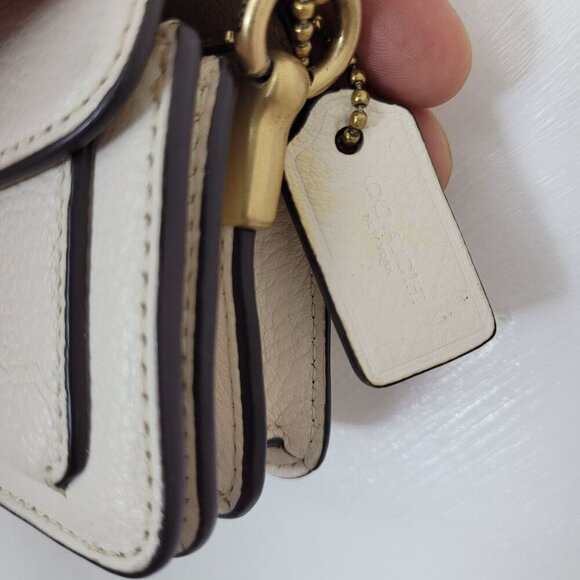 NEW Coach Tabby Mini Bag Women's Genuine Pebbled Leather Small 5x3 ** No strap* - Picture 11 of 15